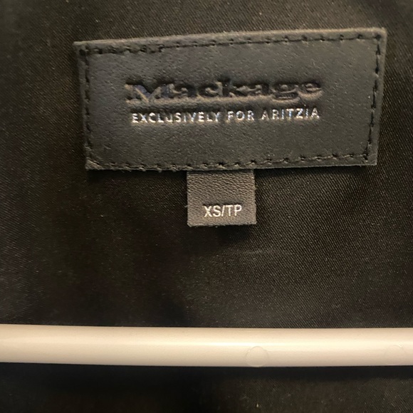 Mackage leather jacket extra small - Picture 4 of 4